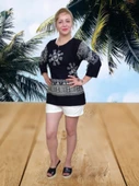 Siyah Otantik Tunik & Bluz - 2