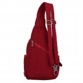 Kenyon Cox 8815 Bordo Unisex Klınkır Maymunlu Günlük Sırt Çantası - 2
