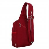 Kenyon Cox 8815 Bordo Unisex Klınkır Maymunlu Günlük Sırt Çantası - 8