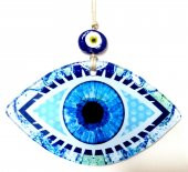 Mavi Göz Modelli Füzyon Cam Duvar Dekorasyonu thumbnail 2