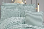 Finezza Rita Bambu Jakar Kumaş Mint ikili Oksford 60x80 cm Yastık Kılıfı - 1337 - 1