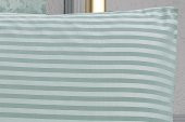 Finezza Rita Bambu Jakar Kumaş Mint ikili Oksford 60x80 cm Yastık Kılıfı - 1337 - 3