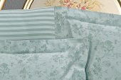 Finezza Rita Bambu Jakar Kumaş Mint ikili Oksford 60x80 cm Yastık Kılıfı - 1337 - 4