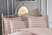 Finezza Bella Bambu Jakar Kumaş Taş ikili Oksford 60x80 cm Yastık Kılıfı - 1342 - 1