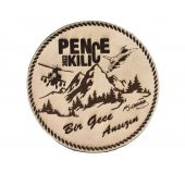 PENÇE KILIÇ HAREKATI - Deri PEÇ - Arma - Askeri Patch - 1