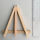 Ahşap Şövale, Ahşap Resim Standı, Ahşap Fotoğraf Standı, Masaüstü Şövale, Aksesuar Şövale, Dekor - 6