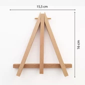 Ahşap Şövale, Ahşap Resim Standı, Ahşap Fotoğraf Standı, Masaüstü Şövale, Aksesuar Şövale, Dekor - 4