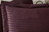 Finezza Bella Bambu Jakar Kumaş Bordo ikili Oksford 60x80 cm Yastık Kılıfı -1344 - 2