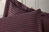 Finezza Bella Bambu Jakar Kumaş Bordo ikili Oksford 60x80 cm Yastık Kılıfı -1344 - 4