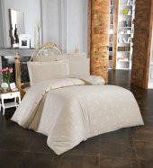 Finezza Jardin Bambu Jakar Kumaş Krem ikili Oksford 60x80 cm Yastık Kılıfı -1348 - 6