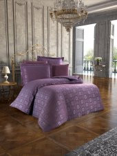 Finezza Jardin Bambu Jakar Kumaş Bordo ikili Oksford 60x80cm Yastık Kılıfı -1352 - 6