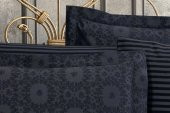 Finezza Jardin Bambu Jakar Kumaş Füme ikili Oksford 60x80 cm Yastık Kılıfı -1353 - 4
