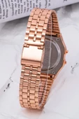Retro Premium Serisi Rose Renkli Çelik Kordon Kadın Kol Saati ST-304235 - 2