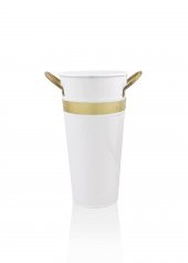 The Mia GLN0053 Galvin Vazo Beyaz 50 Cm - 1