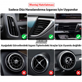 Araç Içi Klima Havalandırma Izgarası Gold Trim Seti Film Şerit Havalandırma Izgarası Gold Trim Şerit - 6