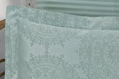 Finezza Tiara Bambu Jakar Kumaş Mint ikili Oksford 60X80cm Yastık Kılıfı - 1359 - 2