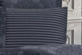 Finezza Tiara Bambu Jakar Kumaş Füme ikili Oksford 60X80cm Yastık Kılıfı - 1360 - 3