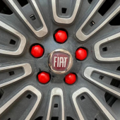 Düz Bijon Kapağı Sökme Aparatlı 20 Li Set Kırmızı 19 mm - 2