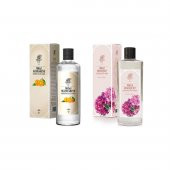 REBUL Mandarine Kolonya 270 ml+REBUL Bouquet Kolonya 270 ml 2li Set - 1