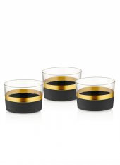 The Mia GLW0006 Glow Kase 3 Lü Siyah Gold Set - 1