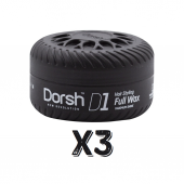 Dorsh Saç Şekillendirici Wax Full Wax D1 150 Ml 3 Adet - 1