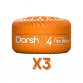 Dorsh Saç Şekillendirici Wax Flex Wax D4 150 Ml 3 Adet - 1