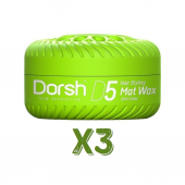Dorsh Saç Şekillendirici Wax Mat Wax D5 150 Ml 3 Adet - 1