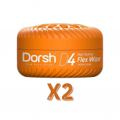 Dorsh Saç Şekillendirici Wax Flex Wax D4 150 Ml 2 Adet - 1