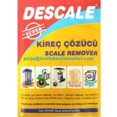Descale Çay Makinası Kireç Çözücü Kireç Temizleyici - 1