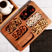 Ahşap Çerez Tabağı - 1