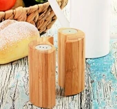 Ahşap Tuzluk Biberlik - 1