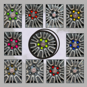 Sivri Mermi Bijon Kapağı Sökme Aparatlı Altın Sarısı 19 mm - 5