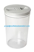 Plastik Erzak Kavanozu No:3 - 4.5 Lt - 1