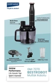Bestrobot 1500 Watt 5 In 1 Mutfak Robotu Multi Blender Seti Gm7270 - 6