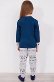 Roly Poly 2917 My Favorite Color Is Northern Nights Lacivert Kız Çocuk Uzun Kol Pijama Takım thumbnail 6