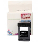 HP 305XL-3YM62AE (DeskJet 2710-2720-2721-2722-2723-2724-4110-4120-4122-4130-ENVY 6010-6020-6022) Muadil Siyah Kartuşu - 1