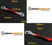 Anadolu Strong Çok Amaçlı Akıllı Ingiliz Anahtarı Takımı Seti Eldiven Hediyeli - 2