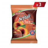 Altıncezve Şeftali Aromalı İçecek Tozu 250 Gr - 3LÜ PAKET - 1