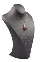 Akik Doğal Taş 925 Ayar Gümüş Kolye thumbnail 2