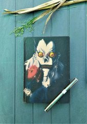 KRAFT SERT KAPAK ÇİZGİSİZ (13X21 CM )DEATH NOTE RYUK ANİME DEFTER-DEFTER23 - 1