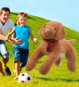 Peluş Yumuşacık Sevimli Köpek, Uyku ve Oyun Arkadaşı - 80 cm - 5