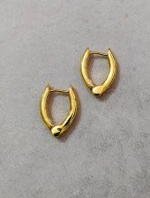 GOLD VİNTAGE TAM KAPAMAVİP SERİ HALKA KÜPE-00HK80 - 2
