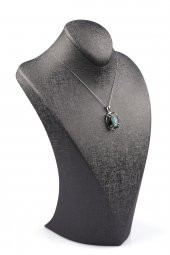 Labradorit Doğal Taş 925 Ayar Gümüş Kolye thumbnail 2