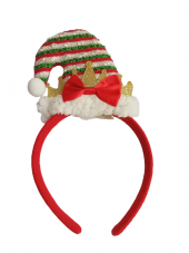 YILBAŞI TAÇ ŞAPKA MODELİ KIRMIZI YEŞİL BEYAZ - 1