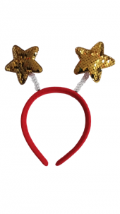 YILBAŞI TAÇ YILDIZ PAYETLİ GOLD - 1