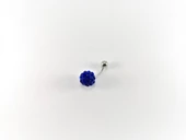 ŞAMBALA HAMUR SWAROVSKİ RENKLİ TAŞ 11 MM GÖBEK PİERCİNG-GBKPR43 - 10
