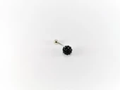 ŞAMBALA HAMUR SWAROVSKİ RENKLİ TAŞ 11 MM GÖBEK PİERCİNG-GBKPR43 - 12