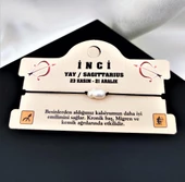 YAY BURCU LAPİS DOĞALTAŞ MAKROME ÖRGÜLÜ BİLEKLİK-BURÇBİLEKLİK16 - 3
