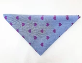 MAVİ MOR KALP BANDANA-BANDANA7 - 2