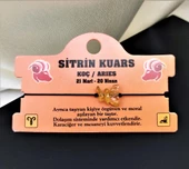KOÇ BURCU PEMBE KUVARS DOĞALTAŞ MAKROME ÖRGÜLÜ BİLEKLİK-BURÇBİLEKLİK1 - 3
